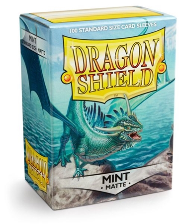 Dragon Shield - Matte Mint Sleeves - Standard Sleeves (100 pcs)